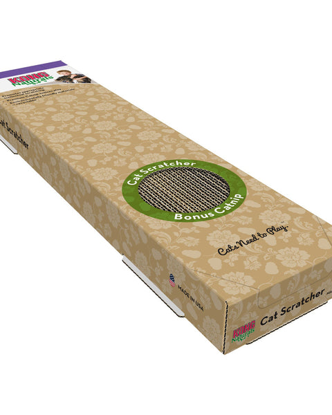 KONG Single Cat Scratcher Brown 1ea/One Size