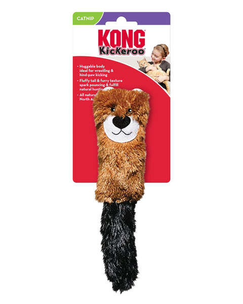 KONG Cozie Kickeroo Catnip Toy Assorted 1ea/One Size
