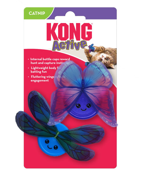 KONG Cat Active Capz Cat Toy 1ea/2 pk