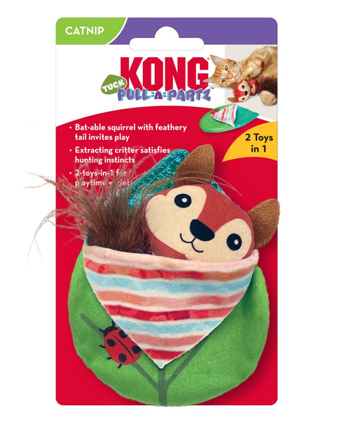 KONG Pull-A-Partz Tuck Cat Toy 1ea/One Size