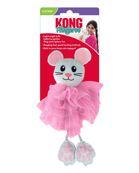KONG Flingaroo Tutu Cat Toy Assorted 1ea/One Size