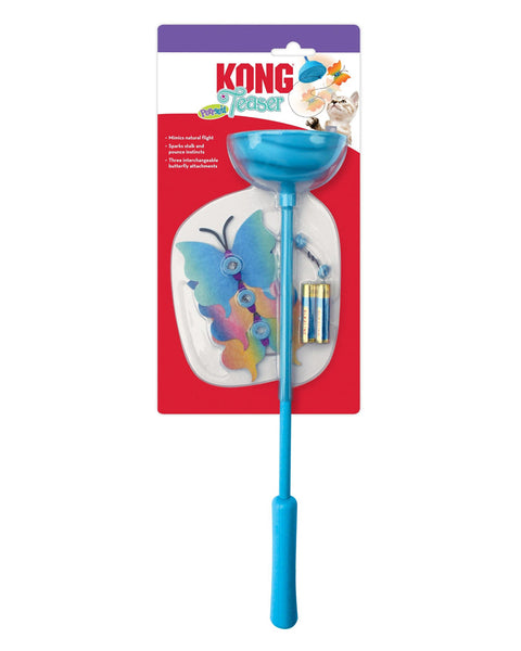 KONG Teaser Purrsuit Butterfly Cat Toy 1ea/One Size