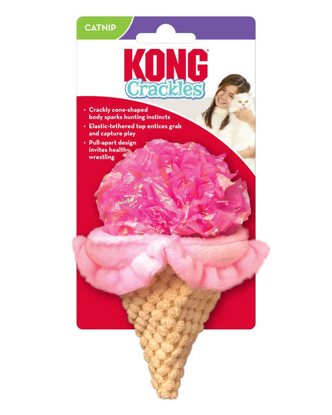 KONG Crackles Scoopz Catnip Toy Assorted 1ea/One Size