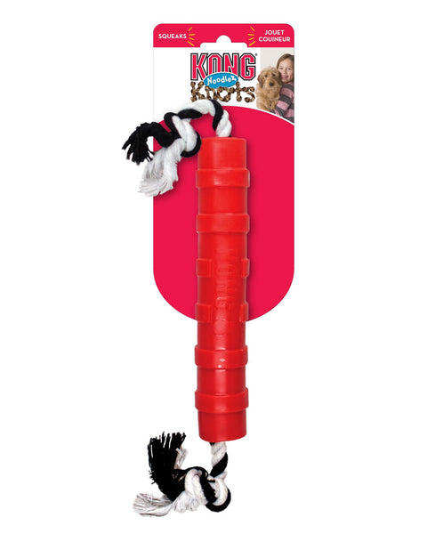 KONG Knots Noodlez Single Dog Toy Red 1ea/LG