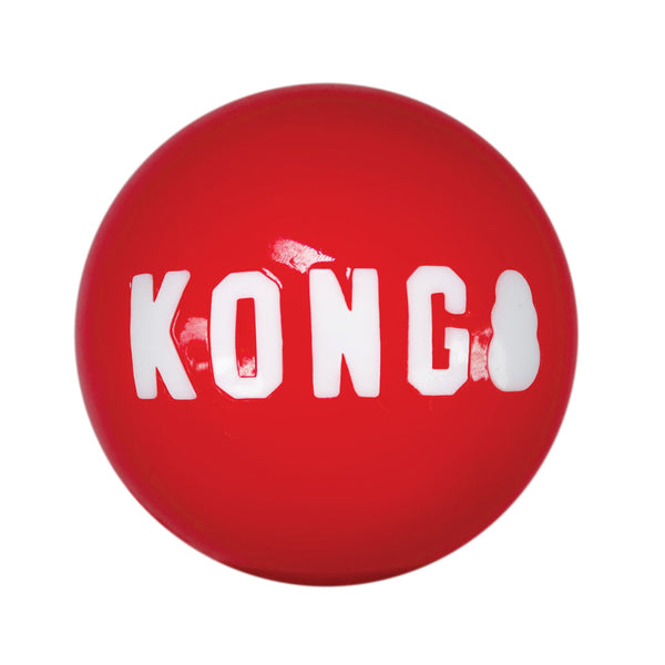 KONG Signature Ball Dog Toy Red 1ea/LG