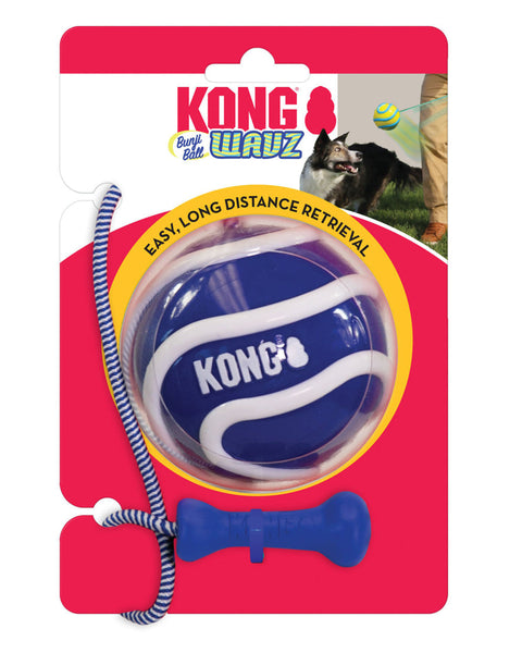 KONG Wavz Bunjiball Dog Toy Assorted 1ea/LG