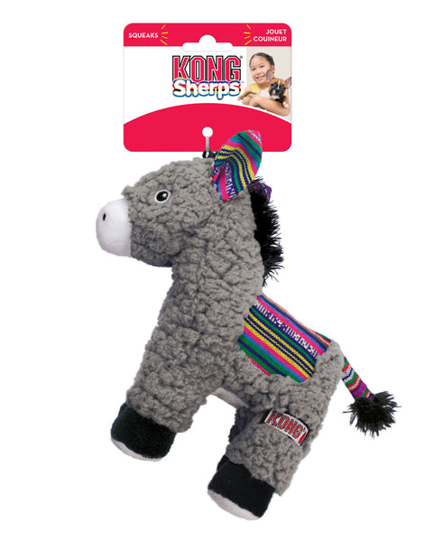 KONG Sherps Dog Toy Donkey 1ea/MD