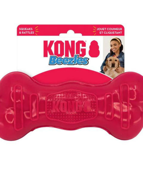 KONG Beezles Bone Assorted Dog Toy 1ea/MD