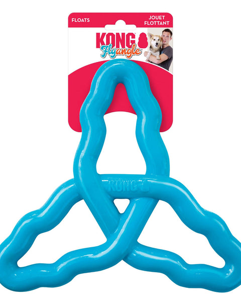 KONG Flyangle Assorted Floating Dog Toy Assorted 1ea/LG