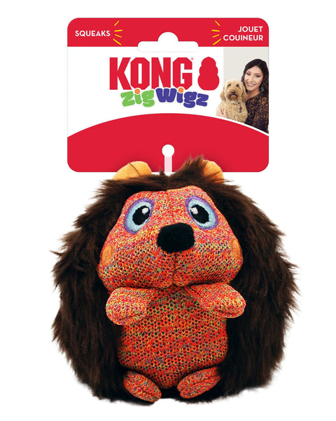 KONG Zigwigz Hedgehog Dog Toy 1ea/MD