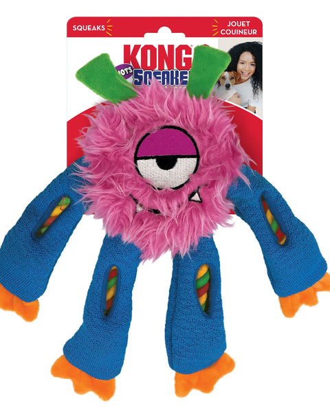 KONG Sneakerz Knots Dog Toy Assorted 1ea/MD
