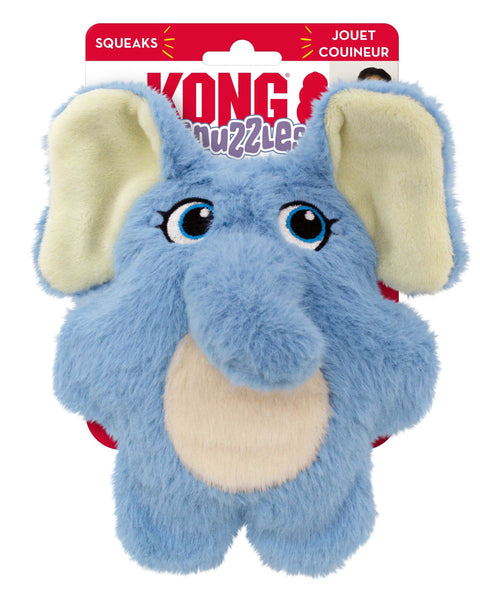 KONG Snuzzles Kiddos Dog Toy Elephant 1ea/SM