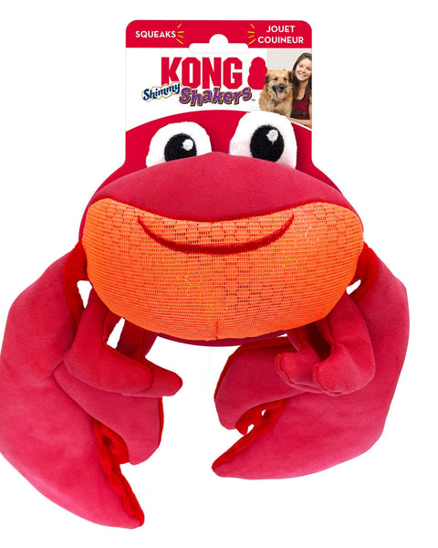 KONG Shakers Shimmy Dog Toy Crab 1ea/MD