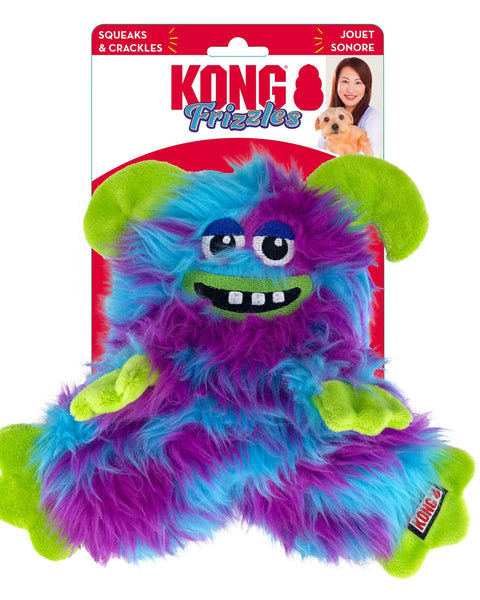 KONG Frizzles Dog Toy Razzle 1ea/MD