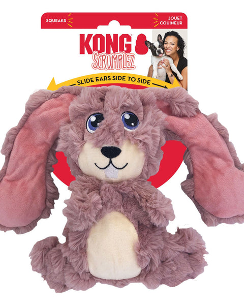KONG Scrumplez Dog Toy Bunny 1ea/MD