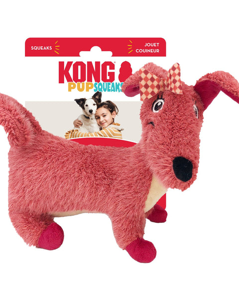 KONG PupSqueaks Dog Toy Daisy 1ea/MD