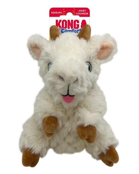 KONG Comfort Tykes Dog Toy Goat, SM (2pack)