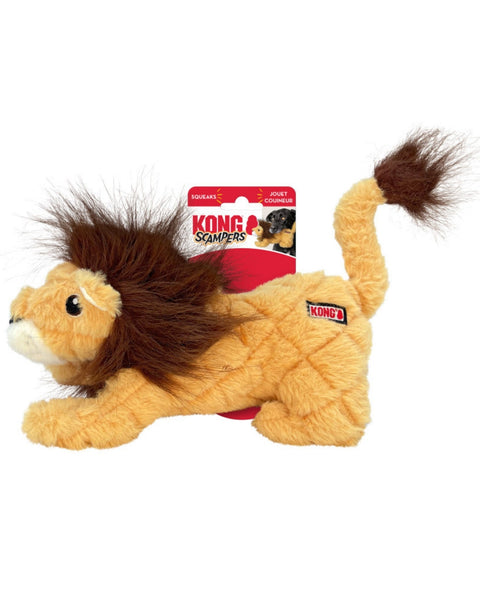 KONG Scampers Dog Toy Lion, 1ea/MD