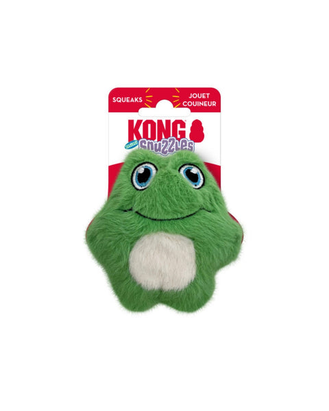KONG Snuzzles Dog Toy Frog, 1ea/XS/Mini