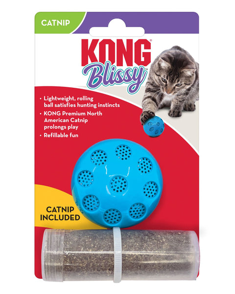 KONG Blissy Mesh Ball w/Catnip Cat Toy 1ea/One Size