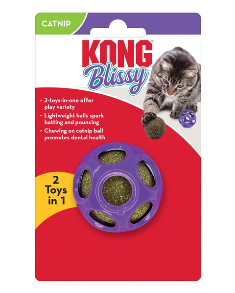 KONG Blissy Moon Ball w/Catnip Cat Toy 1ea/One Size