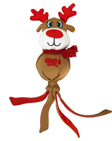KONG Holiday Wubba Dog Toy Assorted, 1ea/LG