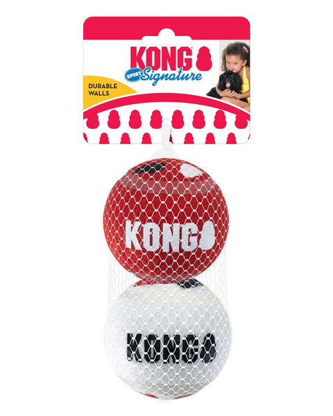 KONG Signature Sport Balls Dog Toy 1ea/LG, 2 pk