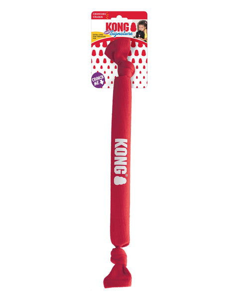 KONG Signature Crunch Rope Dog Toy Single Rope 1ea/SM