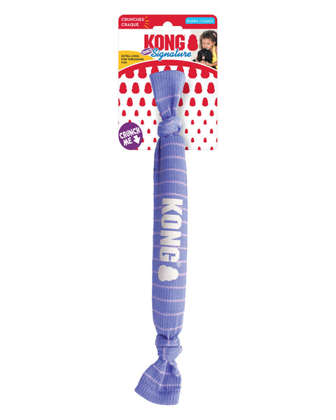 KONG Signature Crunch Rope Puppy Toy Single Rope 1ea/SM/MD