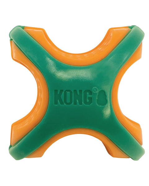 KONG Rambler Rattlez Dog Toy X-Ball, LG (2 pack)