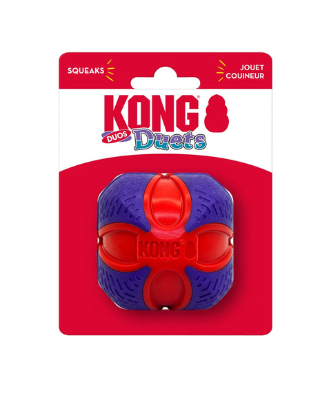 Kong Duets Duos Dog Toy Ball, 1ea/Medium