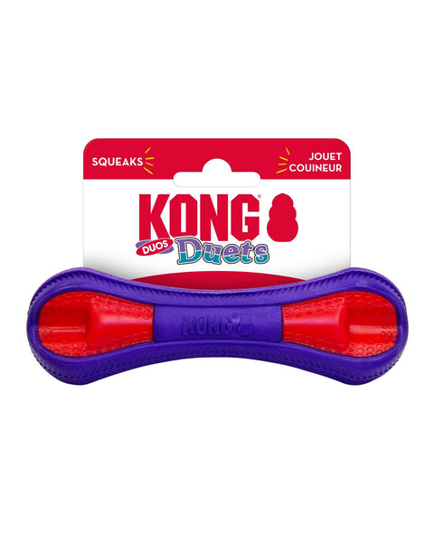 Kong Duets Duos Dog Toy Bone, 1ea/Small