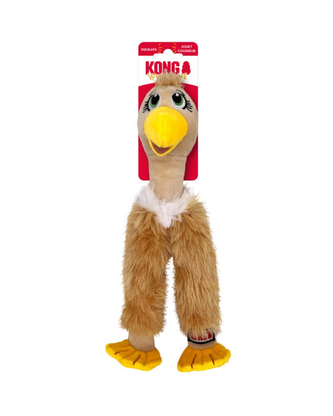 KONG WishboneShaped Bird Plush Dog Toy Assorted, 1ea/MD