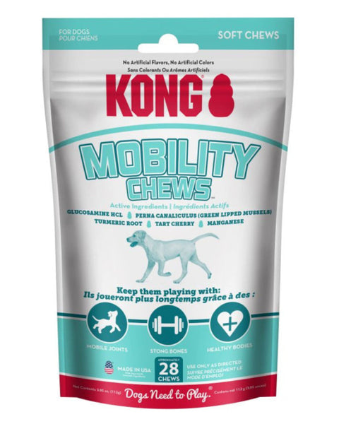 KONG Mobilty Soft Chews Dog Treats 1ea/28Pc