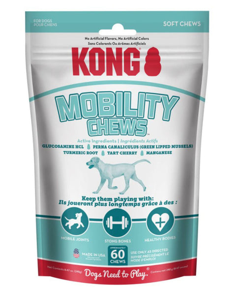 KONG Mobilty Soft Chews Dog Treats 1ea/60Pc