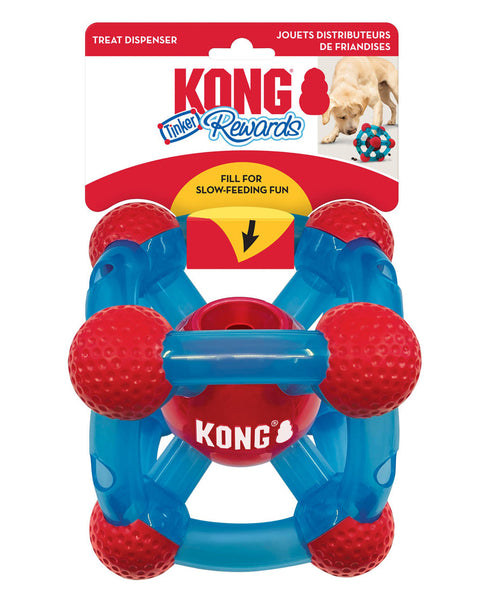 KONG Rewards Tinker Treat Dispenser Dog Toy 1ea/MD/LG