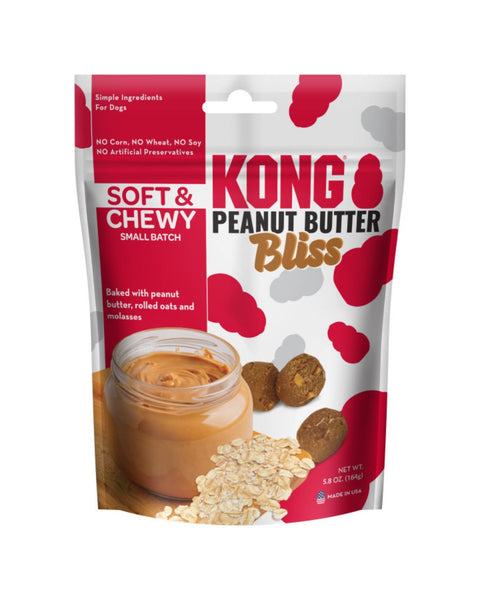 KONG Peanut Butter Bliss Soft and Chewy Dog Treats 1ea/5.8oz.