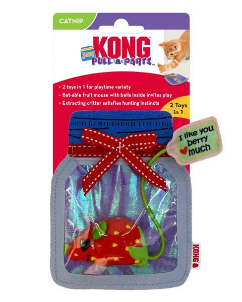 KONG Pull-A-Partz Jamz Cat Toy Assorted 1ea/One Size