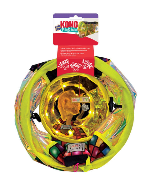 KONG Play Spaces Rave Cave Cat Toy 1ea/One Size