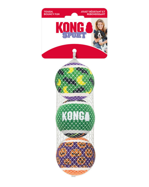 KONG Halloween Sport Balls Dog Toy 1ea/MD, 3 pk