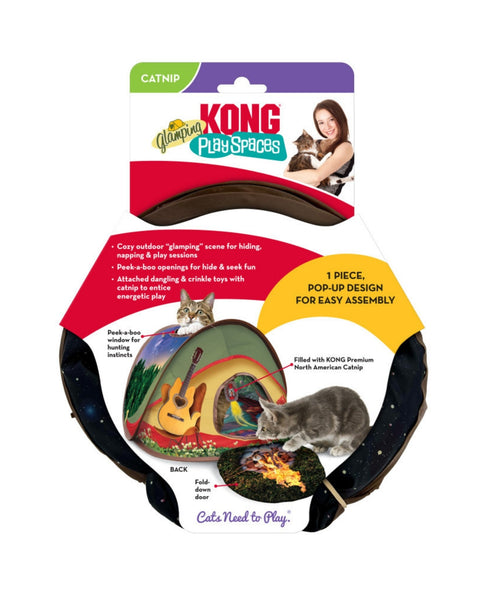 KONG Play Spaces Glamping Tent Cat Toy 1ea/One Size