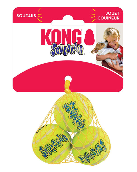 KONG Air Dog Squeaker Tennis Ball Dog Toy 1ea/3 pk, XS