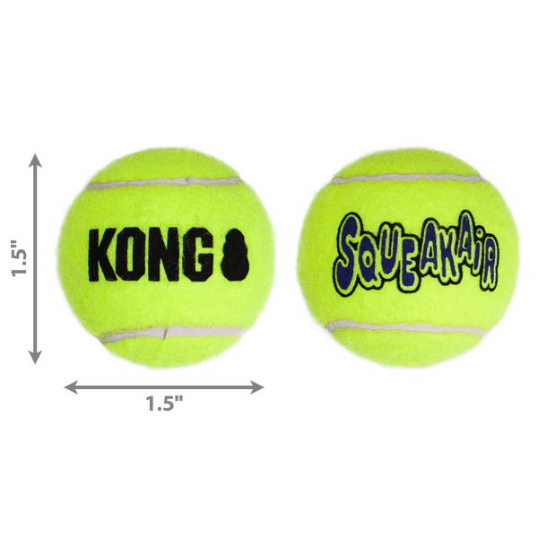 KONG Air Dog Squeaker Tennis Ball Dog Toy 1ea/3 pk, XS