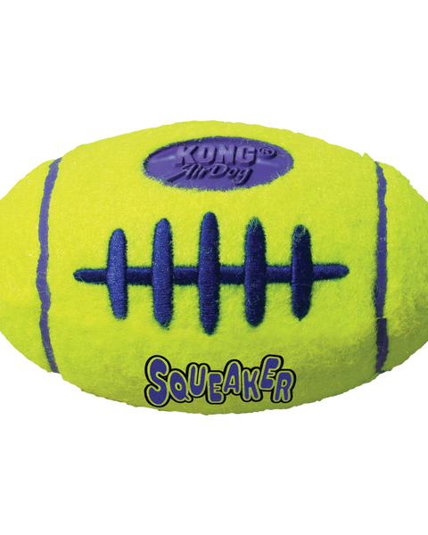 KONG Air Dog Squeaker Football Dog Toy 1ea/SM