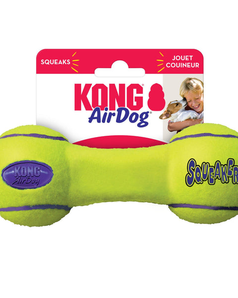 KONG Air Dog Squeaker Dumbbell Dog Toy 1ea/MD