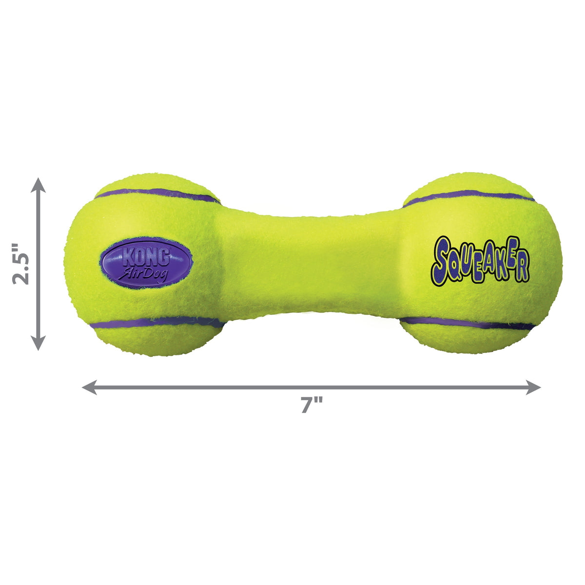 KONG Air Dog Squeaker Dumbbell Dog Toy 1ea/MD