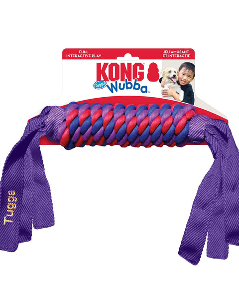 KONG Tugga Wubba Dog Toy Assorted 1ea/SM