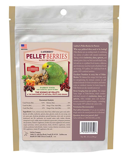 Lafeber Company Pellet-Berries Sunny Orchard Parrot Food 1ea/10 oz