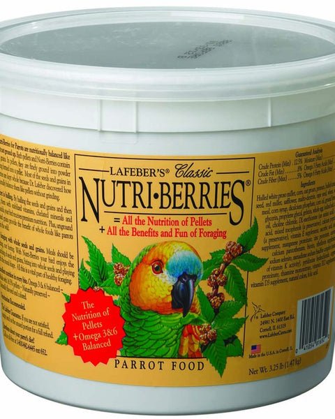 Lafeber Company Classic Nutri-Berries Parrot Food 1ea/3.25 lb