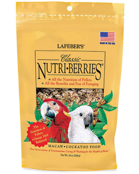 Lafeber Company Classic Nutri-Berries Macaw & Cockatoo Food 1ea/10 oz